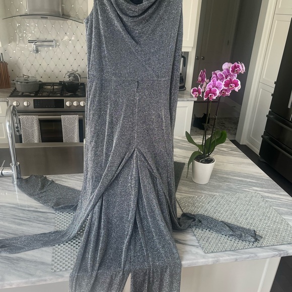 ALGO Holiday wear a shimmering shining vintage jumpsuit size 12 it’s fabulous💎 - Picture 12 of 16